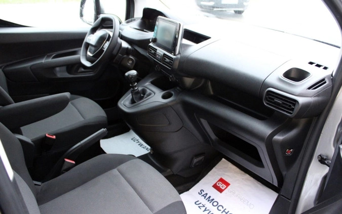 Peugeot Rifter cena 104900 przebieg: 32565, rok produkcji 2022 z Zbąszyń małe 407